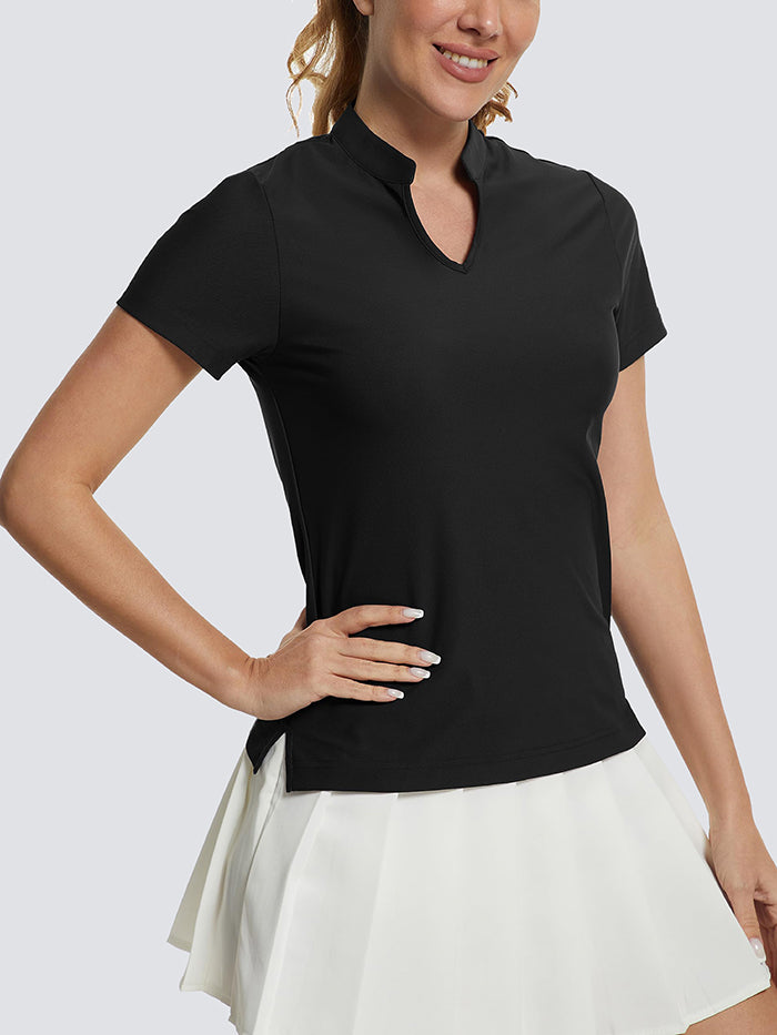 MATHCAT Women's V-Neck Quick Dry Golf Casual T-Shirt Wholesale