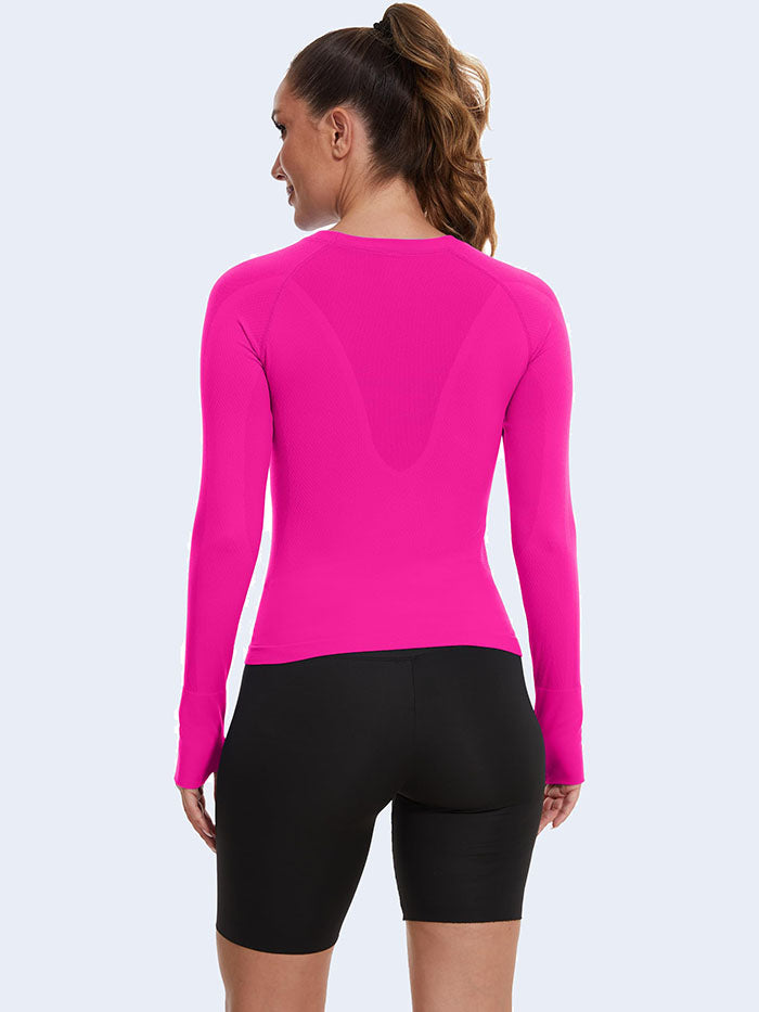 MATHCAT Seamless  Long Sleeve Workout Shirts for Women Wholesale