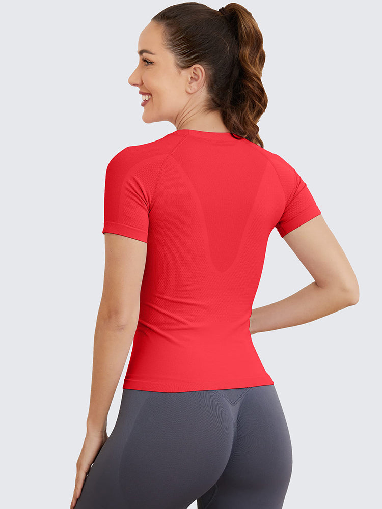 Women's workout tops hot sale short sleeve