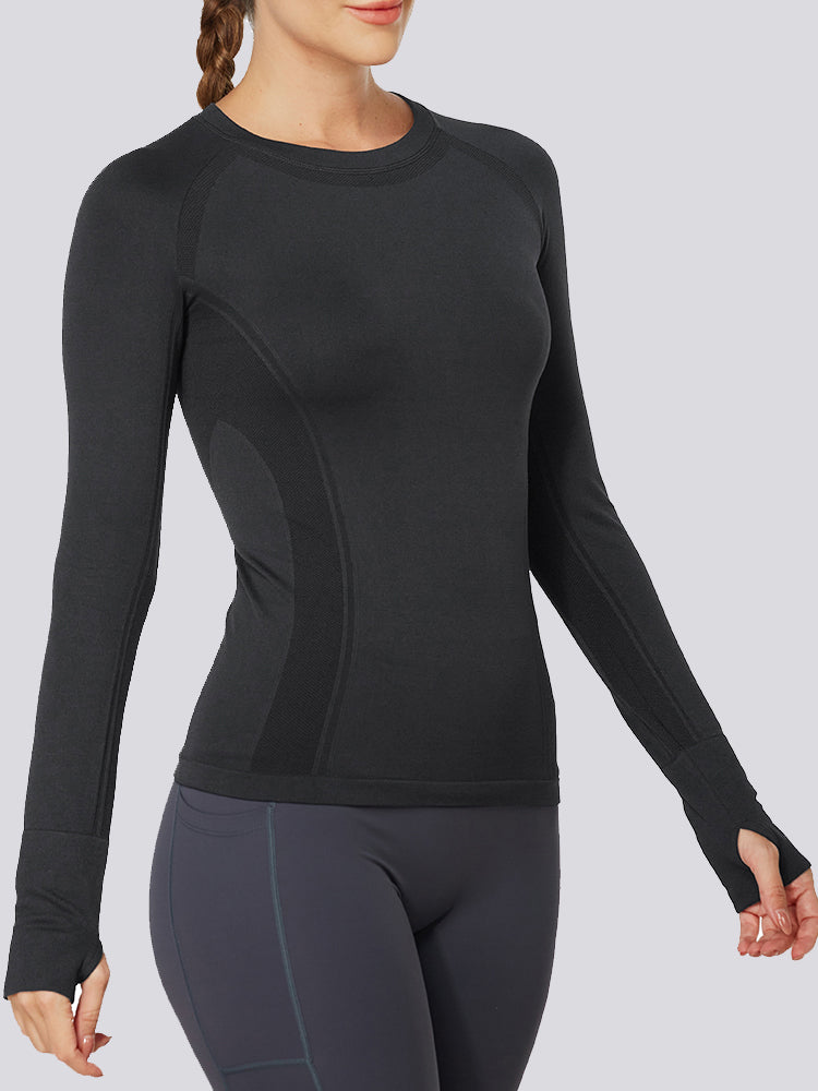 Long Sleeve Workout Tops, Long Sleeve Gym Tops